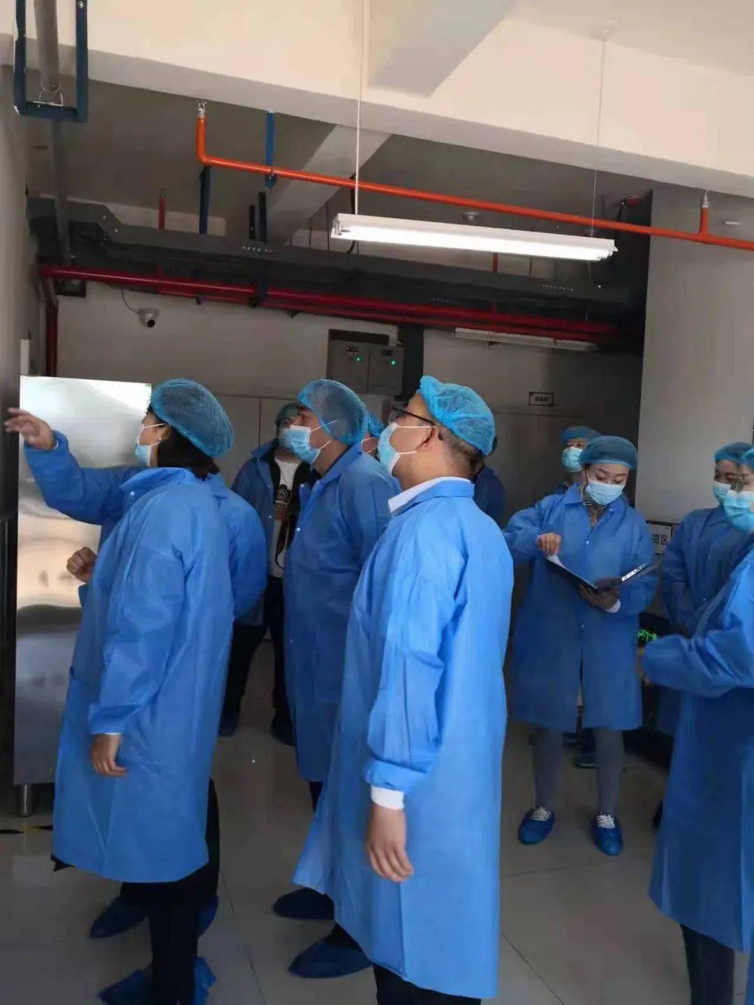 省市场监必威 betway必威督管理局来延督导秋季开学校园食品安全工作(图2)