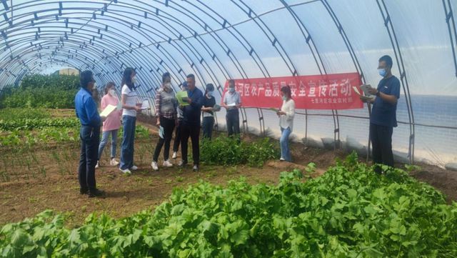 「食安七里河」七里河区开展2022年食品安全宣传周农产品质量安全主题日活动必威 必威betway(图2)