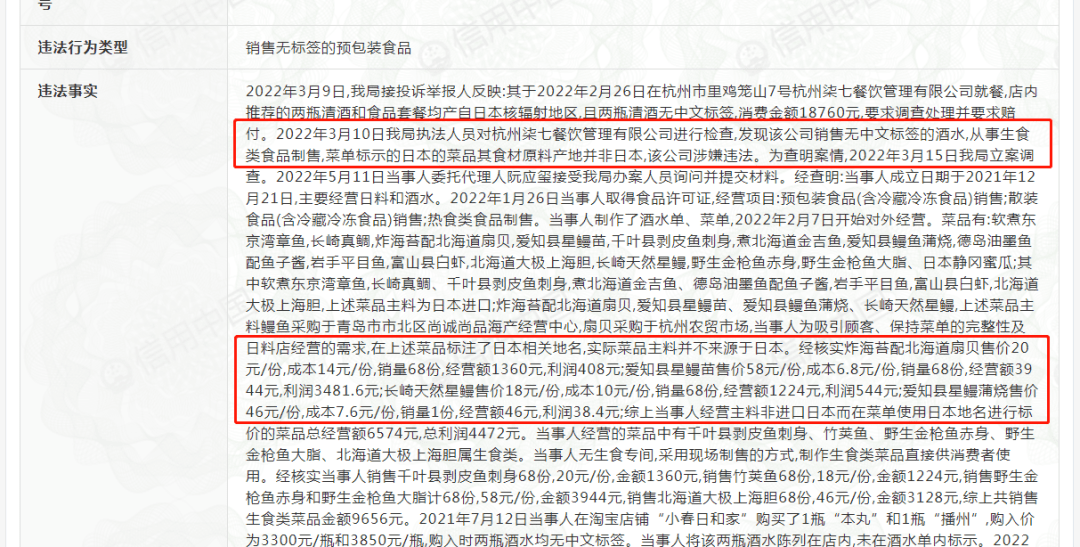 必威 betway必威日料店被指卖核辐射食品调查结果公布更无语了(图2)