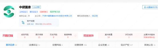 中健国康涉嫌保健品虚假宣传必威 betway必威(图1)