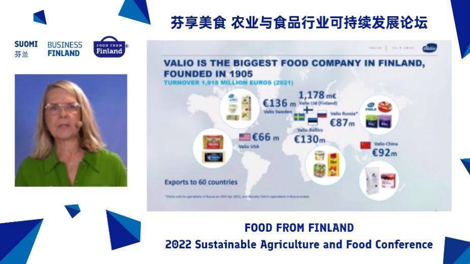 2022芬兰国家食品推广项目中国巡必威 betway必威展暨食品行业可持续发展线上研讨会成功举办(图6)