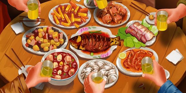 必威 必威betway传统年夜饭12道菜谱(图2)