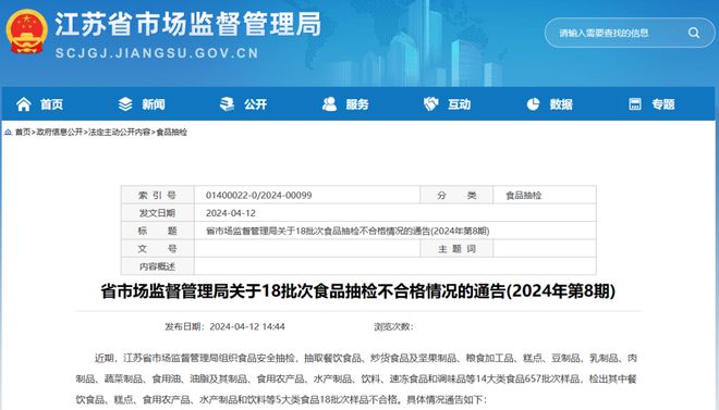 必威 betway必威辣汤早新闻 价格公示；食品不合格通告涉徐州2例！(图3)